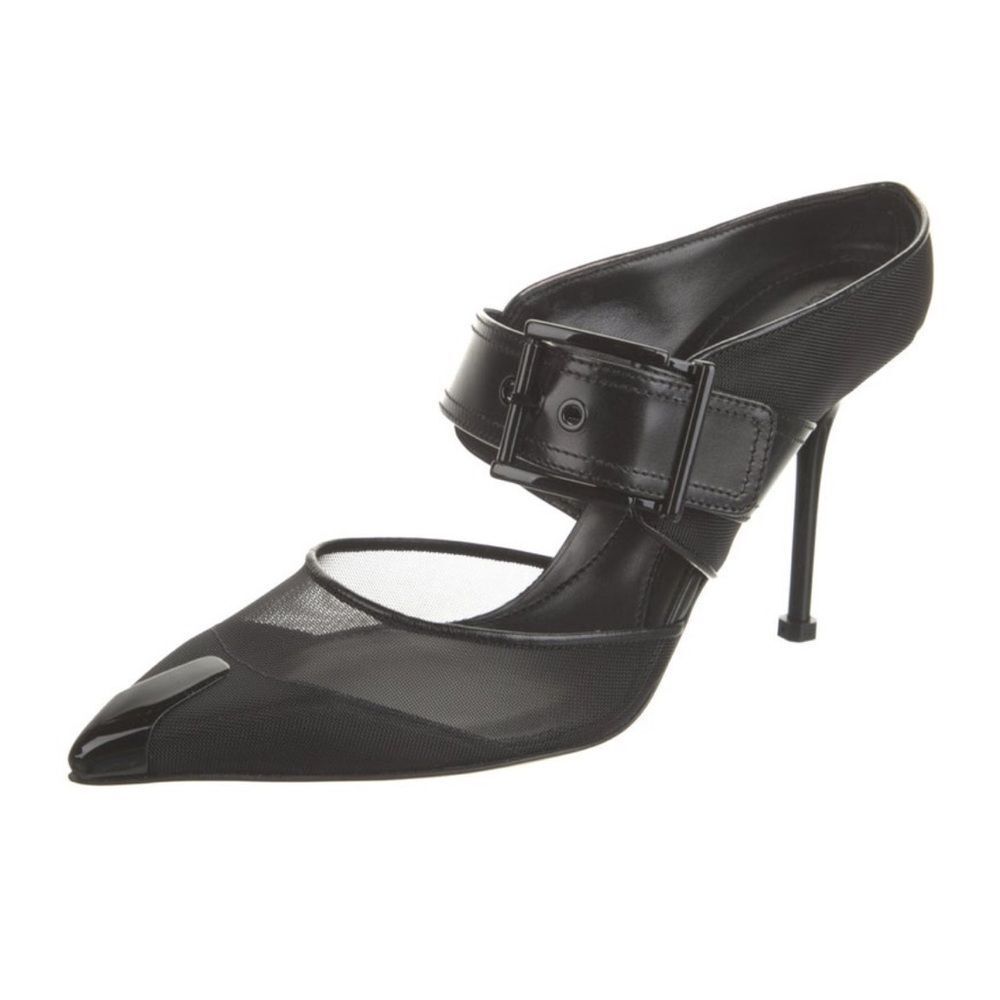Alexander McQueen Mesh Mules - Picture 1 of 5